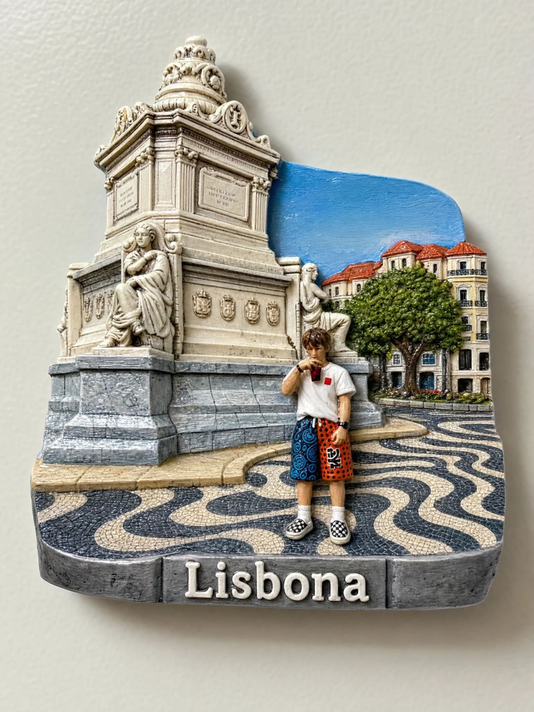 Magnete souvenir · dopo