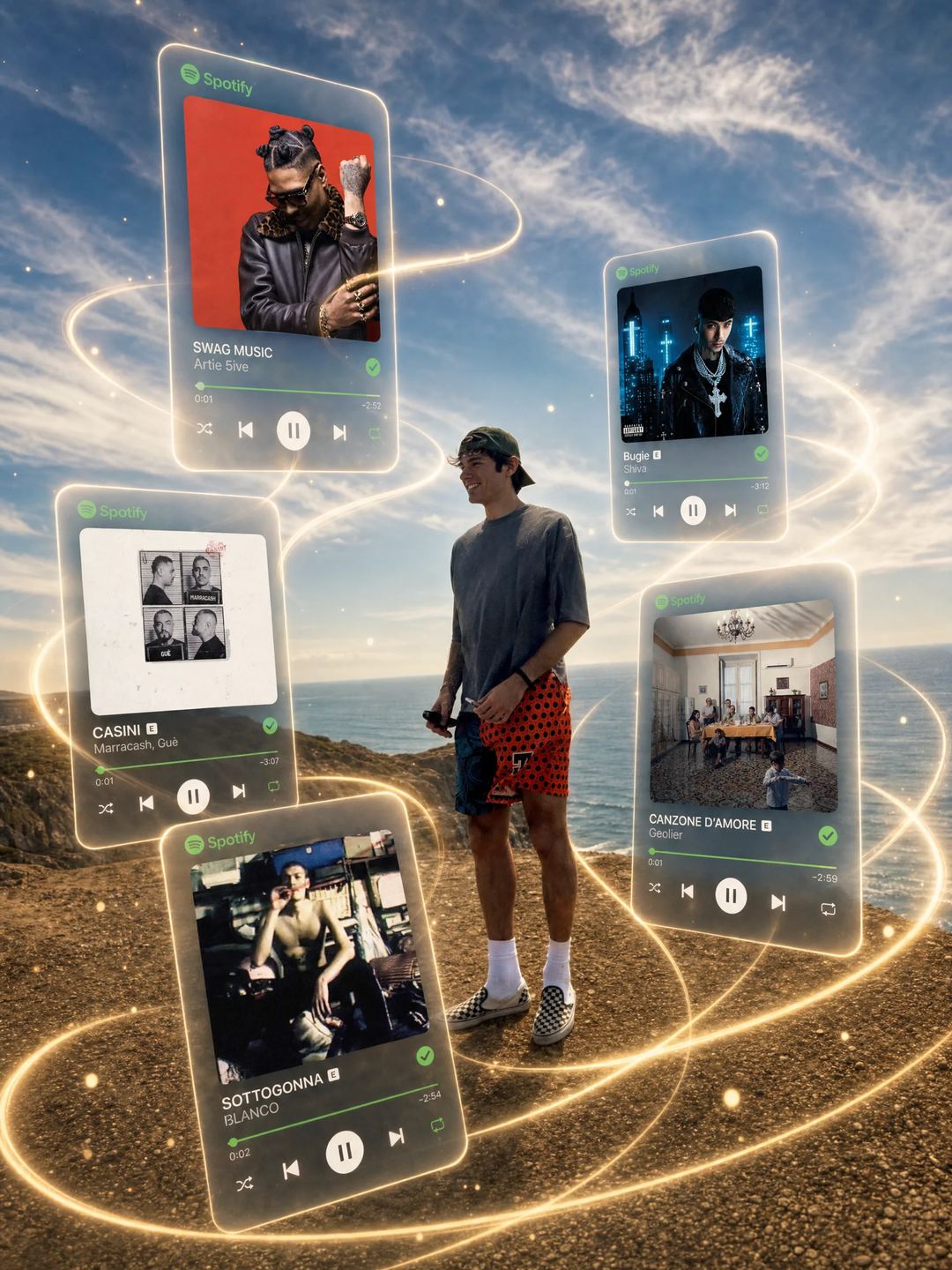 Spotify Cards · dopo